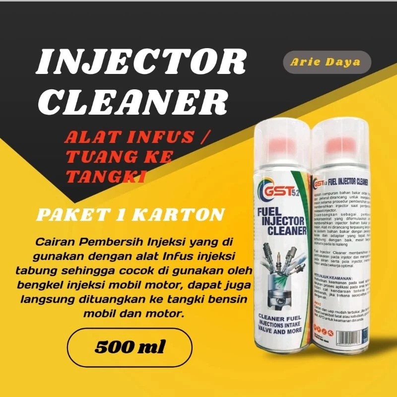 Pembersih Injector Cleaner Mobil Motor Infus GST52 500 ml Tuang Ke Tangki